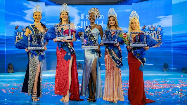 Evaline Crowned Miss Ocean World 2025, India’s Parul Singh Named First Runner-Up