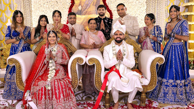 Hiral Patel Daughter of NRI Film Producer Sandip Patel, Marries with Nikunj Joshi
