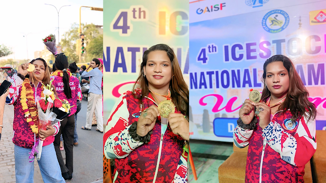 Transgender Nandini Sindhi Wins National Gold in Ice Stock Sport